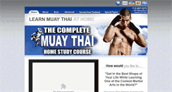 Desktop Screenshot of muaythaihomestudy.com